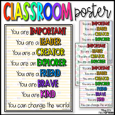 Classroom Poster Freebie