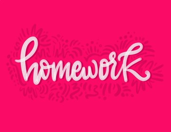 how to sign homework