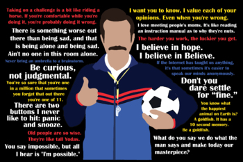 Preview of Classroom Poster - Ted Lasso Quotes
