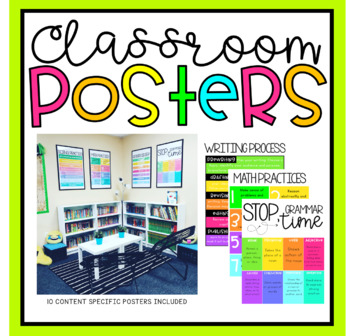 Preview of Classroom Posters