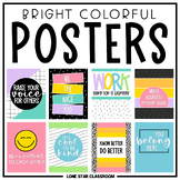 Classroom Posters - Bright Color Scheme