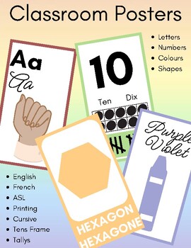 Preview of Classroom Posters - Bundle