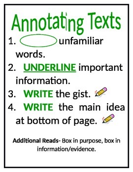 ereader to read and annotate text