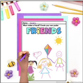 Classroom Posters: Friendship by Spark Interest with Sara | TPT