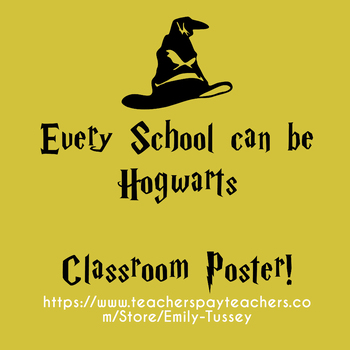 Preview of Classroom Posters - Harry Potter Class Descriptions