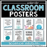 Classroom Posters - Inspirational Quotes - SCIENCE Edition