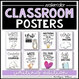Classroom Posters - Inspirational Quotes - WRITING Edition