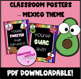 Classroom Posters- Mexico Theme