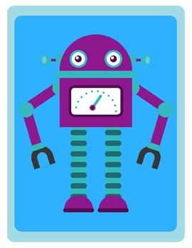 Preview of Classroom Posters: Robots!