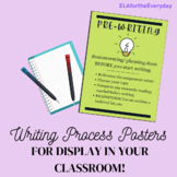 Classroom Posters - Writing Process Posters, Set of 4