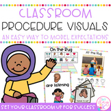 Back to School Classroom Procedures & Classroom Routines Visuals