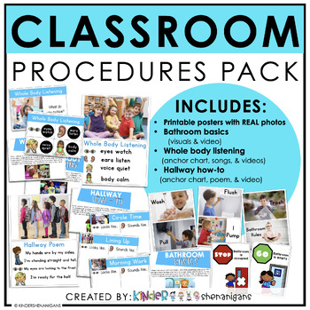 Preview of Classroom Procedures | Back to School