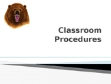 Classroom Procedures Powerpoint/Slides