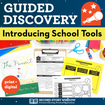 Preview of Classroom Procedures & Routines Guided Discovery of Supplies for Back To School