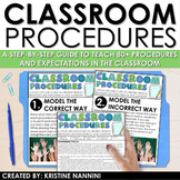 Classroom Procedures Step-by-Step Guide - Back to School C