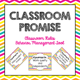 Classroom Promise Behavior Management Rules Posters