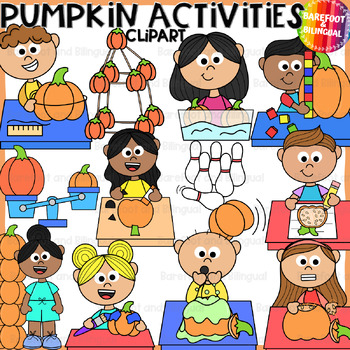 Preview of Classroom Pumpkin Activities Clipart