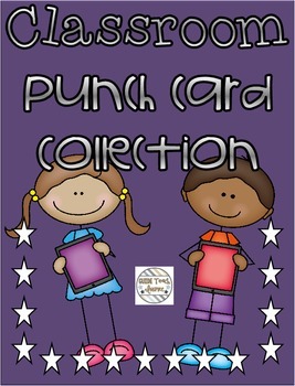 Preview of Classroom Punch Card Collection with Corresponding Reward Passes