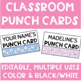 Classroom Punch Cards