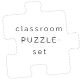 Classroom Puzzle Set- 30 Individual Pieces