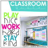 Bulletin Board Kit with Letters - Classroom Community Quote