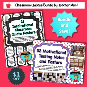 Download Classroom Quotes Bundle Inspirational And Motivational By Teacher Ms H