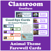 Classroom Resource GOODBYE CARDS and POSTER