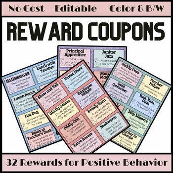 Reward Coupons Image for Home Page