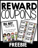 Classroom Reward Coupons - FREEBIE Sample