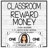Classroom Reward Money (Customizable)