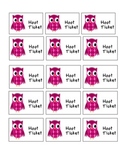 Classroom Reward System - Owl Theme