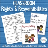Classroom Rights and Responsibilities