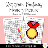 Classroom Routines & Procedures Mystery Picture | Back to 
