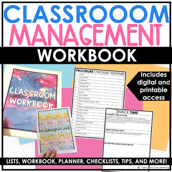 Preview of Classroom Routines and Procedures | Classroom Management Workbook