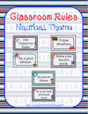 Classroom Rules (Nautical Theme)