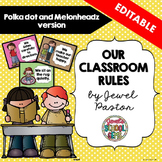 Editable Classroom Rules