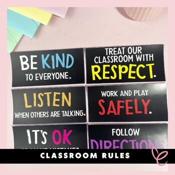 Preview of Classroom Rules