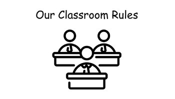 Preview of Classroom Rules Adapted Book