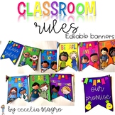 Classroom Rules Banner EDITABLE