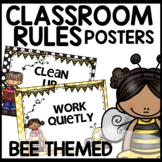 Classroom Rules Bee Themed Classroom Decor