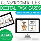 Classroom Rules- Behavior Basics Digital Task Cards