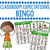 Classroom Rules Behavior Management Bingo