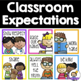Classroom Rules Behaviour Expectations Posters