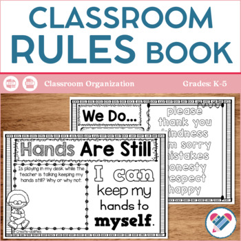 Student Make Your Own Book Template by Middle School Rules