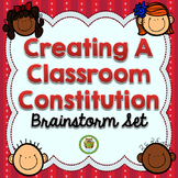 Classroom Rules: Brainstorm Set  Writing Activity 