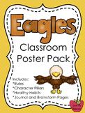 Classroom Rules, Character Pillars, Healthy Habits Poster 
