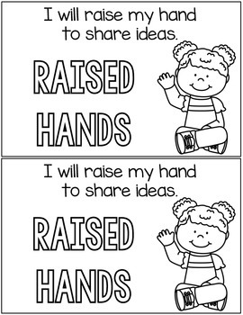classroom rules colouring pages