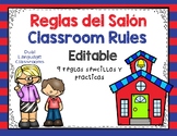 Classroom Rules Dual Language
