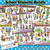 Classroom Rules & Etiquette Clip art Bundle