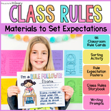 Classroom Rule Posters, Expectations & Procedures - Back t